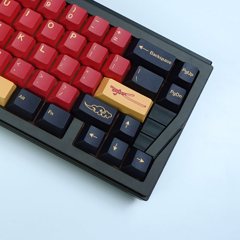 Red Samurai JP Legends Cherry Keycaps Set