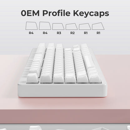 XVX Crystal Jelly 2.0 Semi Transparent OEM Profile 120+ Keys Keycaps Set
