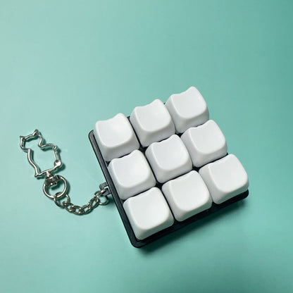 Cat Paws Switch Tester Keychain 9 Key