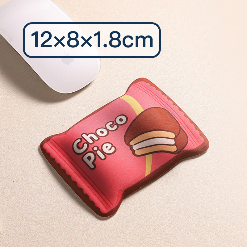 Memory Foam Chocolate Mouse Wrist Rest