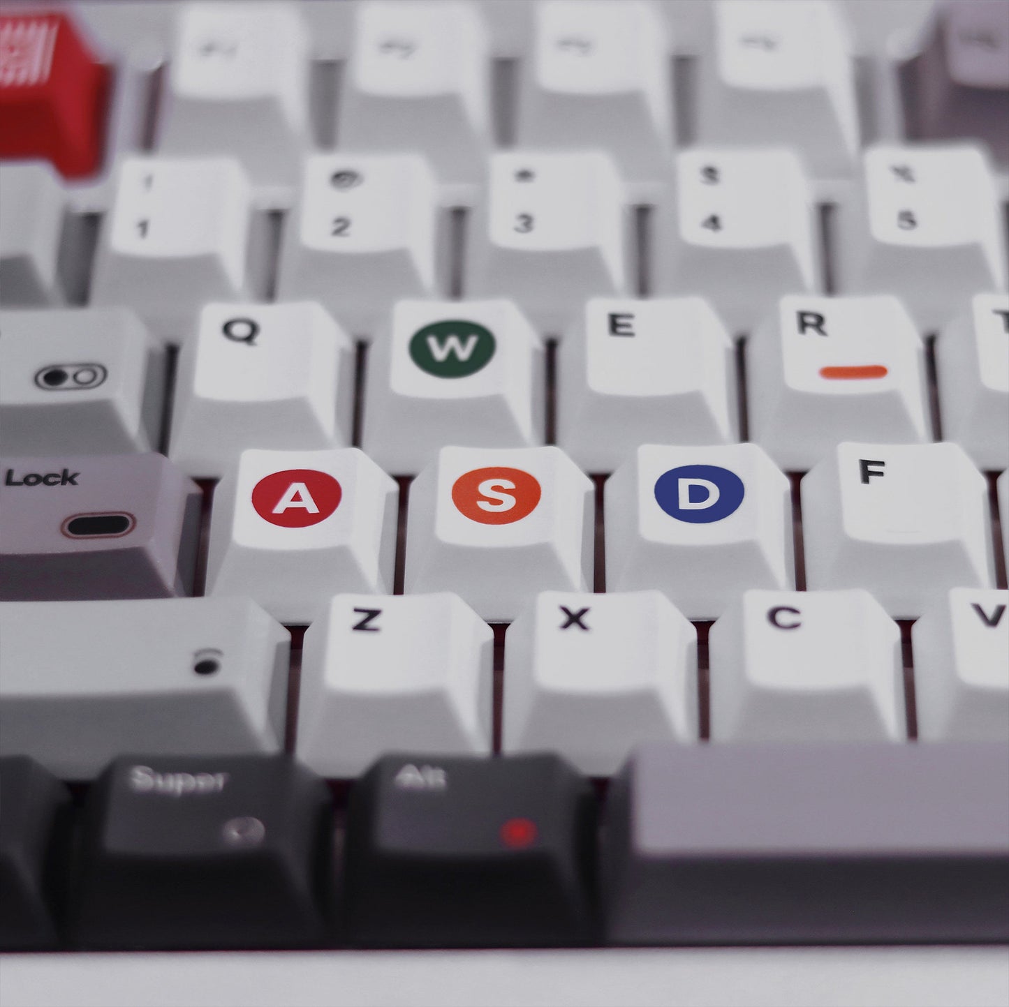 1989 Retro Cherry Profile 1.7mm PBT 120+ Keys Keycaps Set