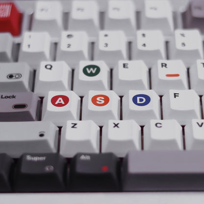 1989 Retro Cherry Profile 1.7mm PBT 120+ Keys Keycaps Set