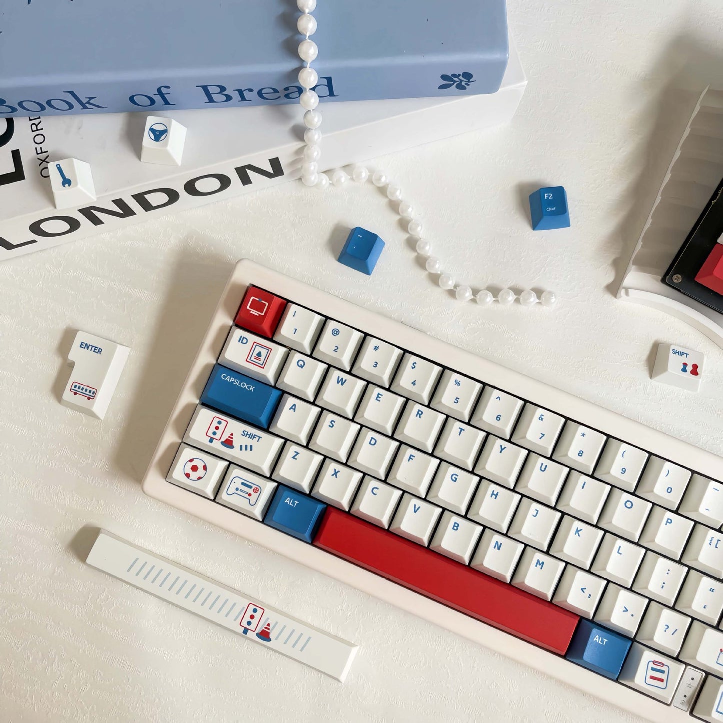 Career Cherry Profile 1.7mm PBT 120+ Keys Keycaps Set