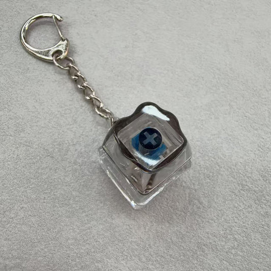 Switch Tester Fidget Keychain with Switch - 1 Key MAO Profile with LED