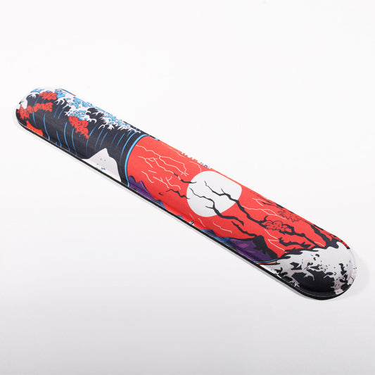 Sunset Wave Memory Foam Wrist Rest