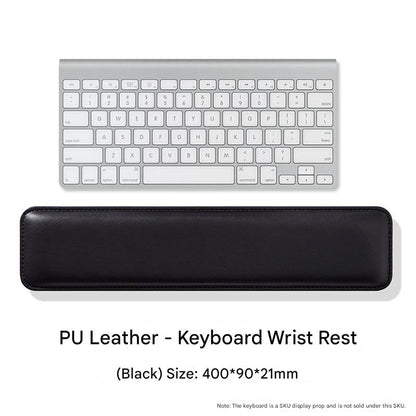 Pu Leather Memory Foam Wrist Rest
