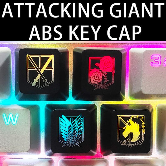 Attack on Titan R4 ABS Keycaps - Set of 4 Keys