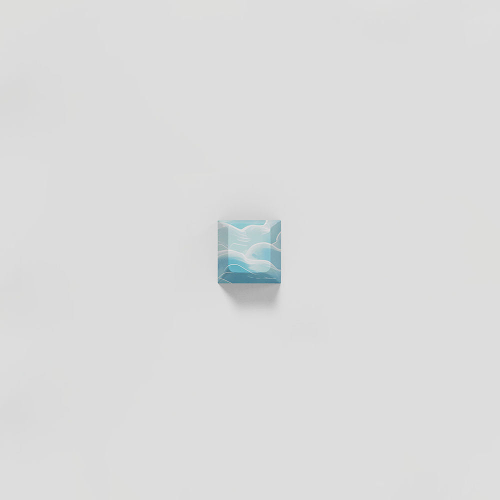Ocean Flow Cherry Keycaps Set with Spacebar Arrows - Set of 8 Keys