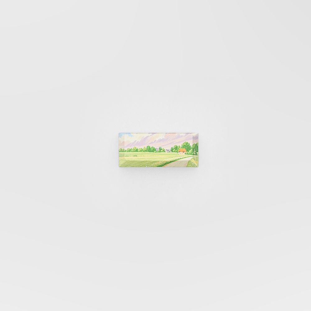 Serene Fields Cherry Keycaps Set with Spacebar Arrows - Set of 8 Keys