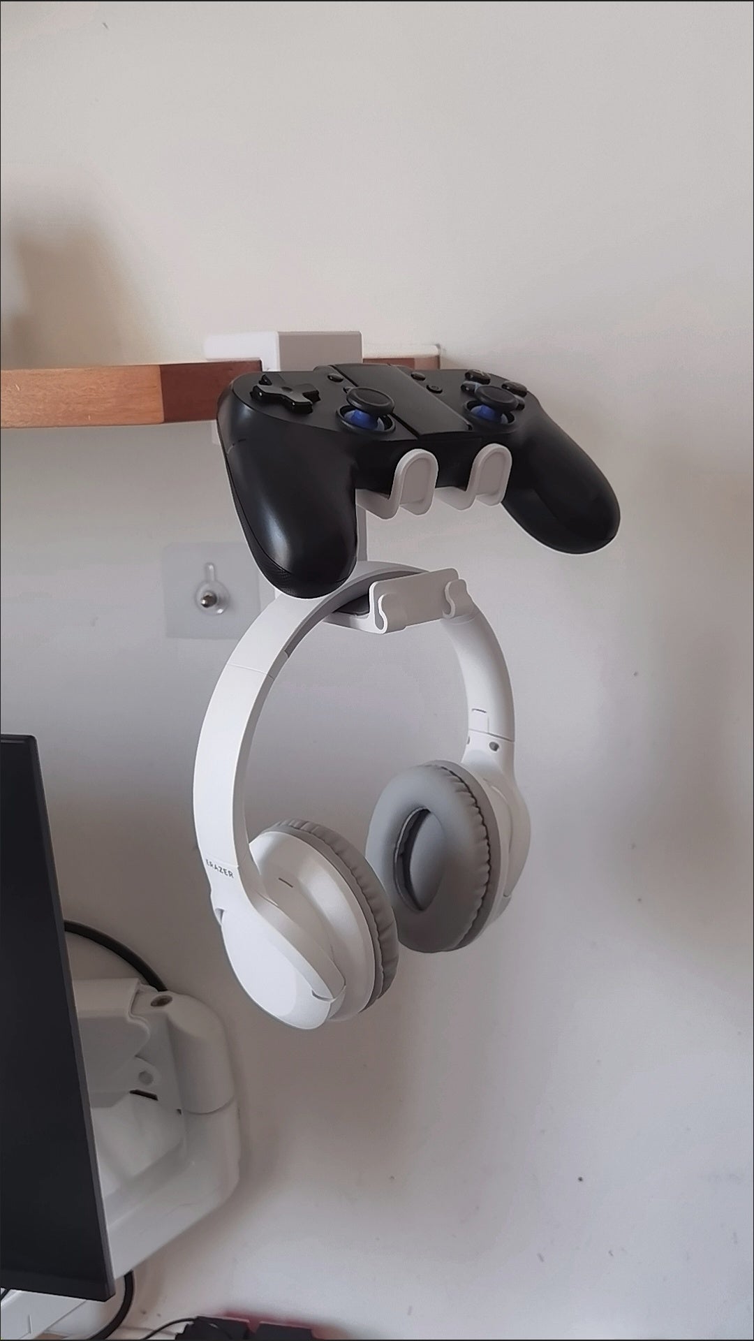 3in1 Gamepad Headphone Hanger Clip