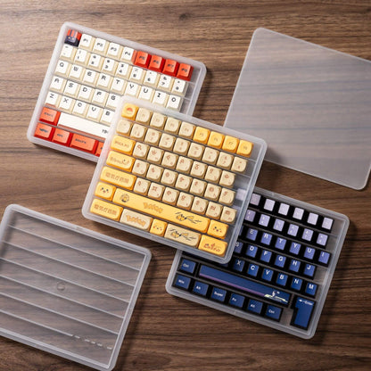 Frosted Triple Layer Keycap Container Box