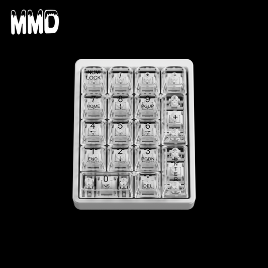 Transparent Numpad Keycaps