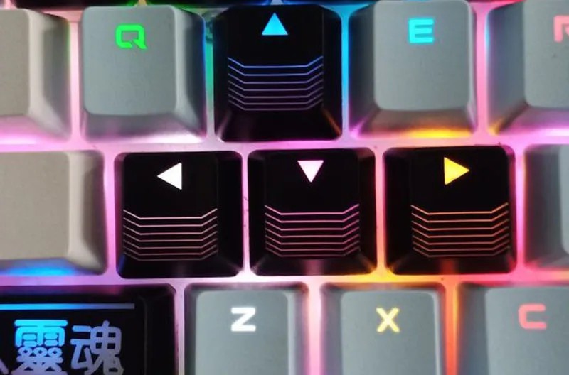 CSGO Shinethrough Arrows Keycaps Set – FancyKeebs