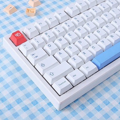 Soymilk PBT Cherry Keycaps Set (Canned)