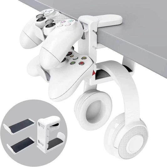 3 in 1 Gamepad Headphone Hanger Table Clip