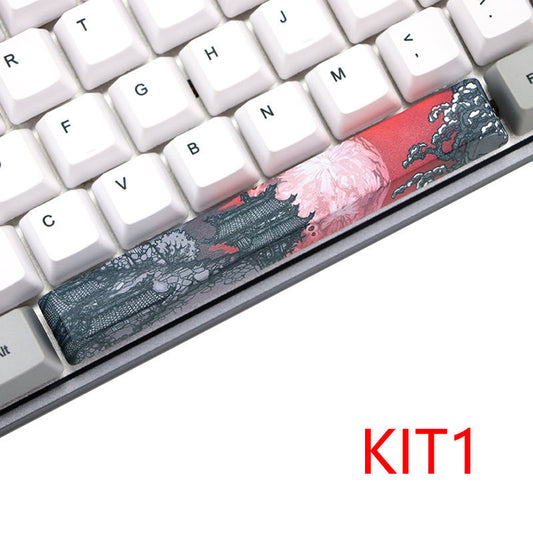 Single PBT 6.25u Spacebar- Red Shadow