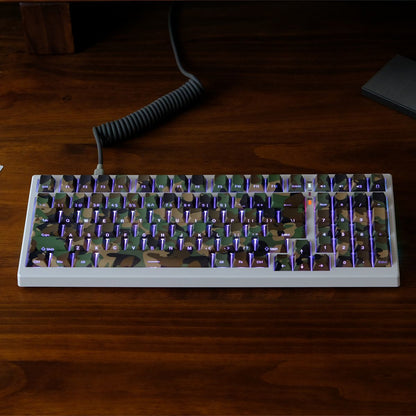 Commando Cherry Profile Side Engraved PBT Keycaps Set
