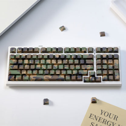 Commando Cherry Profile Side Engraved PBT Keycaps Set