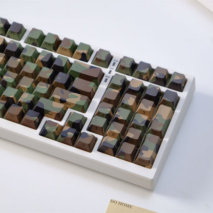 Commando Cherry Profile Side Engraved PBT Keycaps Set