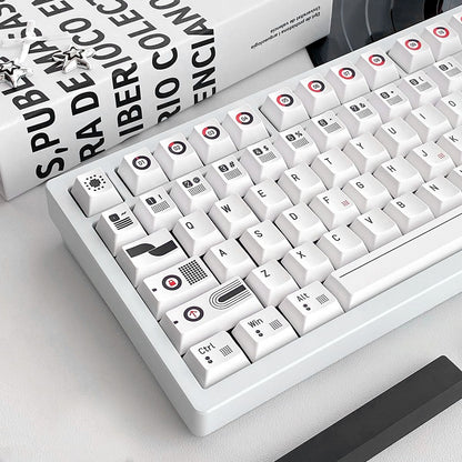 Countdown Cherry Profile 130+ Keys Keycaps Set (Canned)