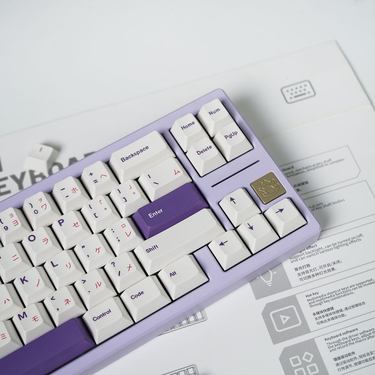 Roze Cherry Profile 140+ Keys Keycaps Set