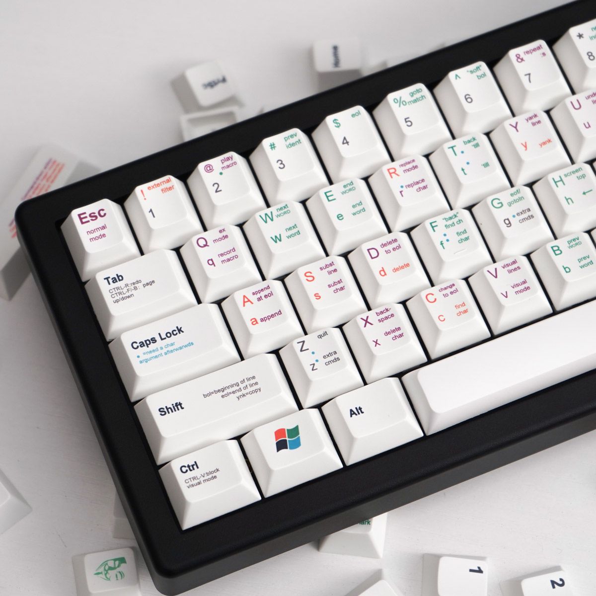 Programmer Cherry Profile 130+ Keys Keycaps Set