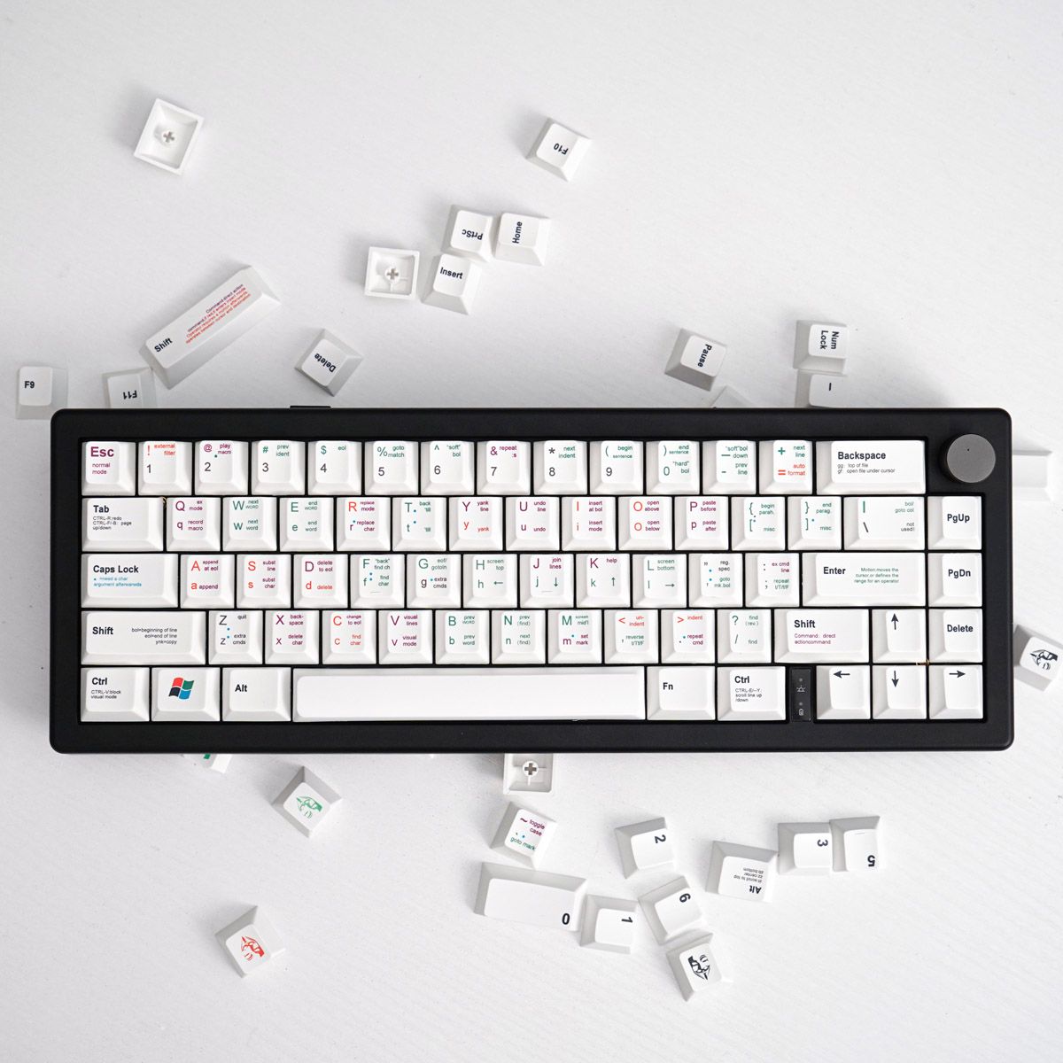 Programmer Cherry Profile 130+ Keys Keycaps Set