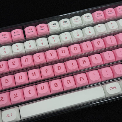 EVA 08 XDA Profile 120+ Keys Keycaps Set