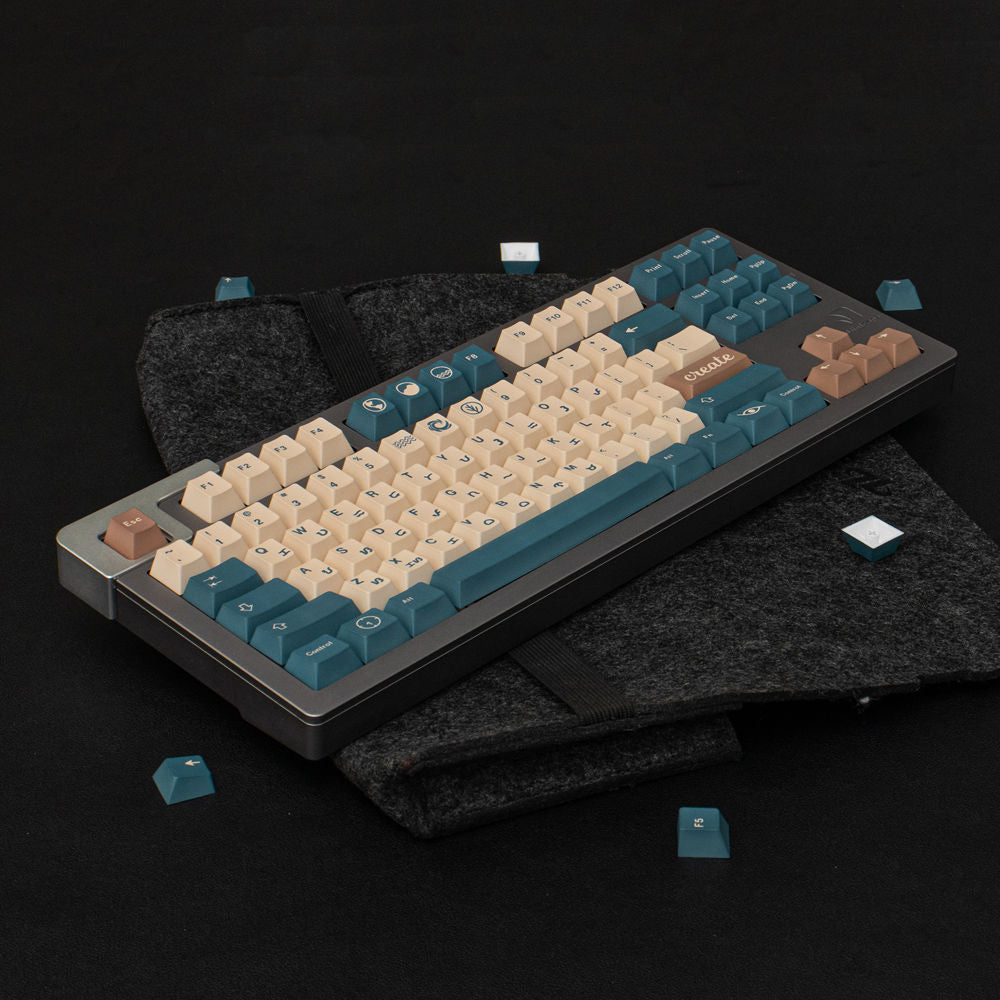 GMK Earth Tones Cherry Profile 120+ Keys Keycaps Set – FancyKeebs