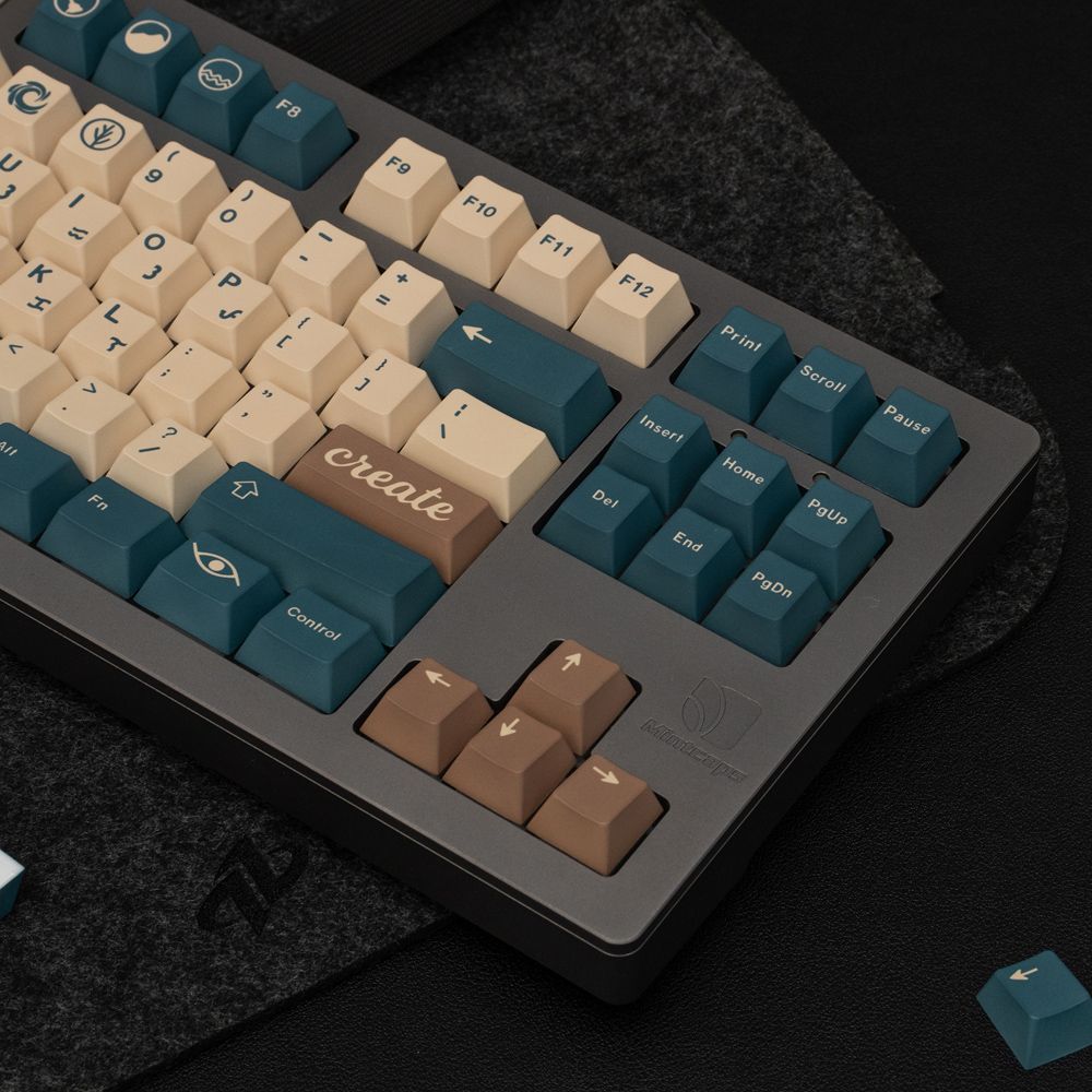 GMK Earth Tones Cherry Profile 120+ Keys Keycaps Set – FancyKeebs