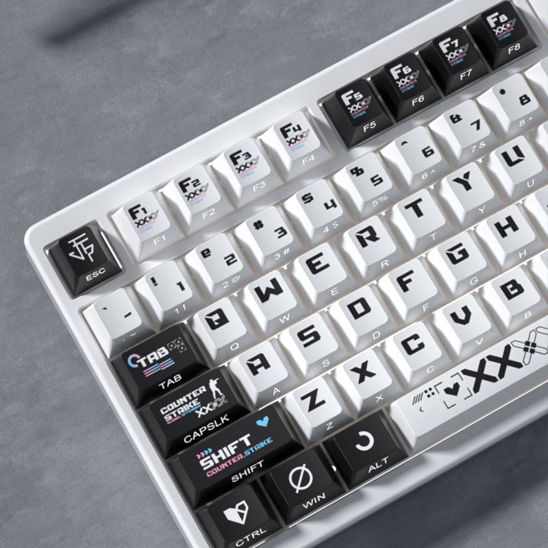 CSGO PrintStream Side Engraved Cherry Profile PBT Keycaps Set