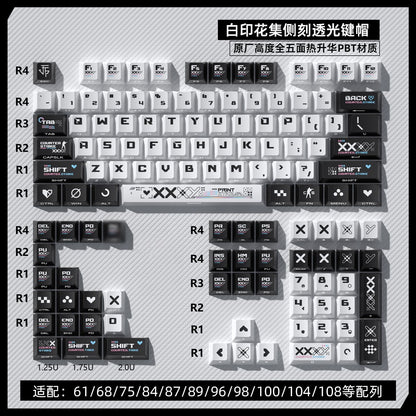 CSGO PrintStream Side Engraved Cherry Profile PBT Keycaps Set
