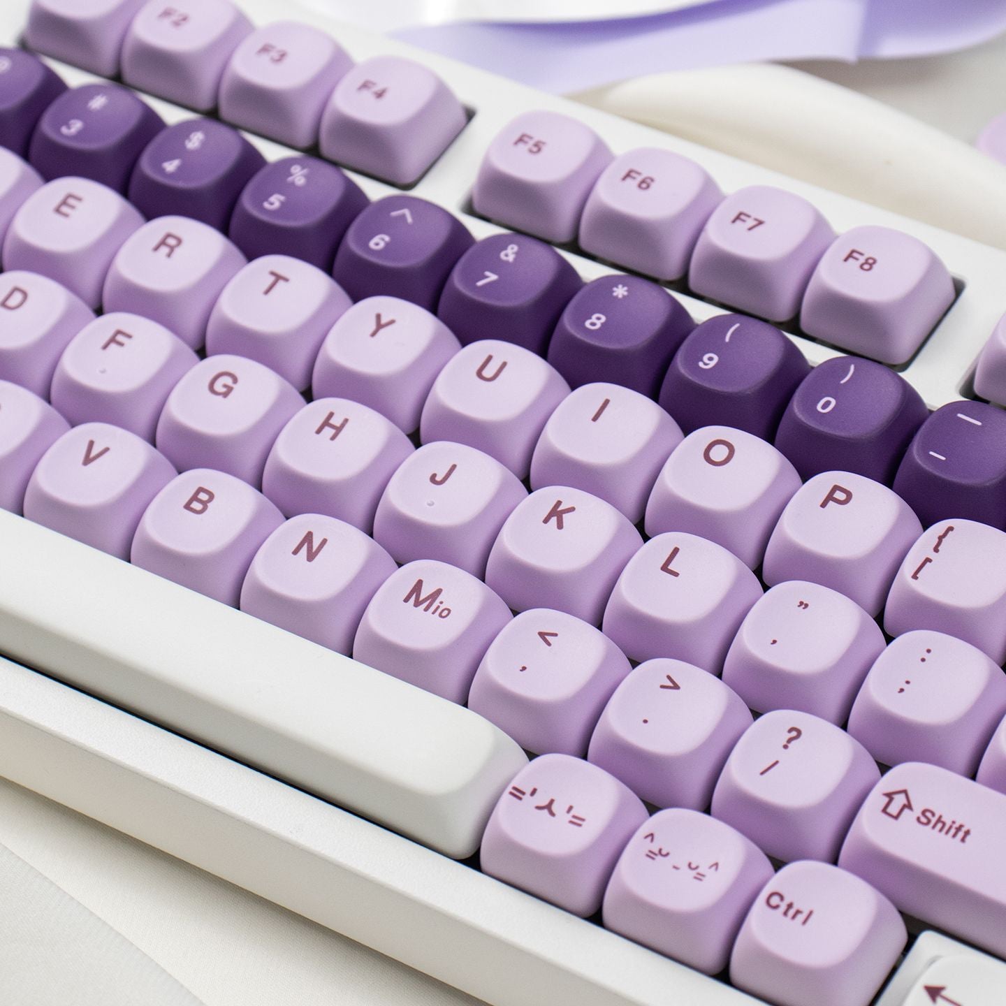 Mio Purple MOA Profile Keycaps Set