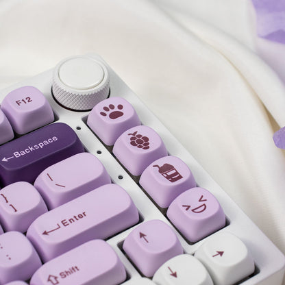 Mio Purple MOA Profile Keycaps Set
