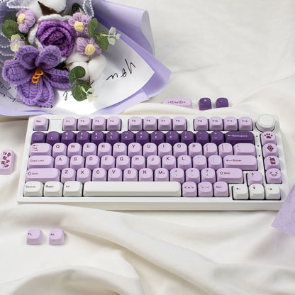 Mio Purple MOA Profile Keycaps Set