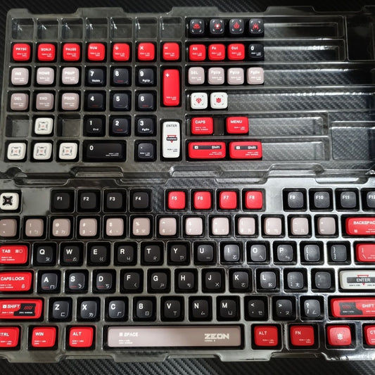 Zeon 120+ Keys Pudding Keycaps Set