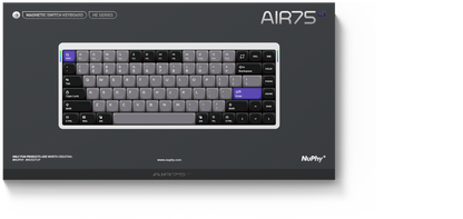 NuPhy Air75 HE  Magnetic Switch Gaming Keyboard