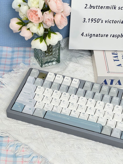 Blue Future Cherry Profile 120 Keys Keycaps Set