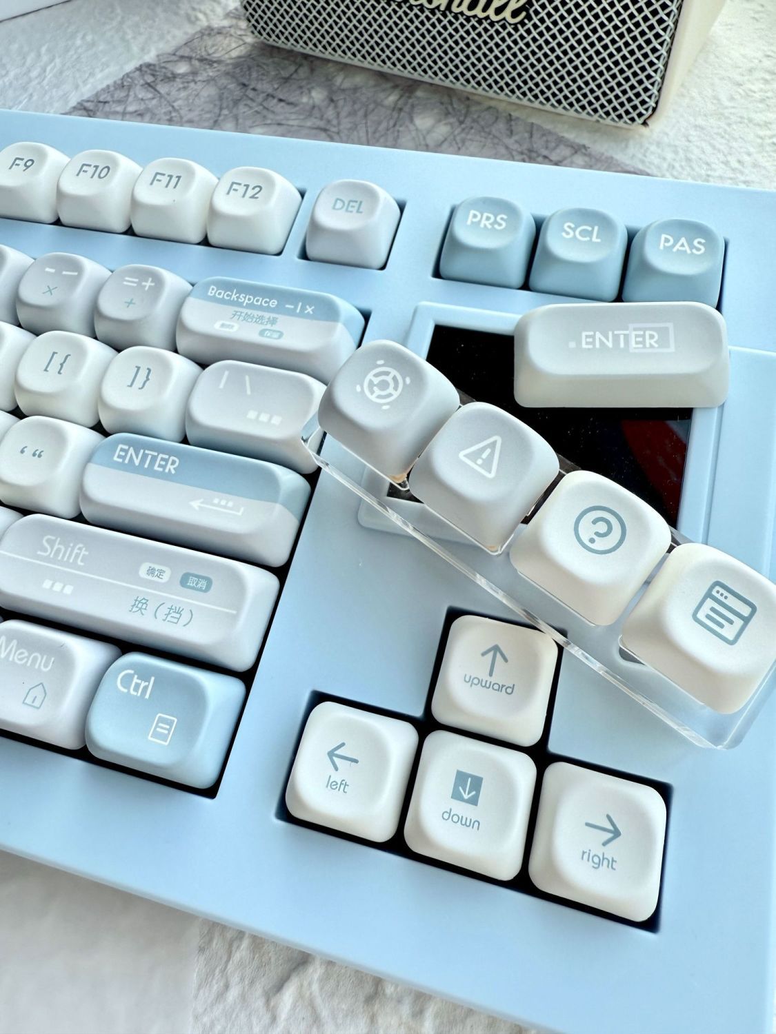 Blue Future QX3 (MOA) Profile 120 Keys Keycaps