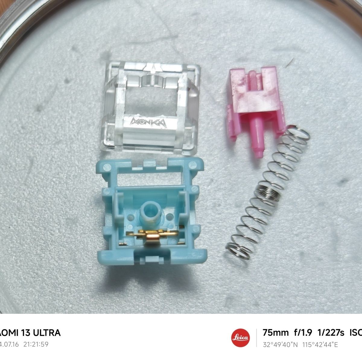 Monka Sakura Pink 5pin Linear Switch