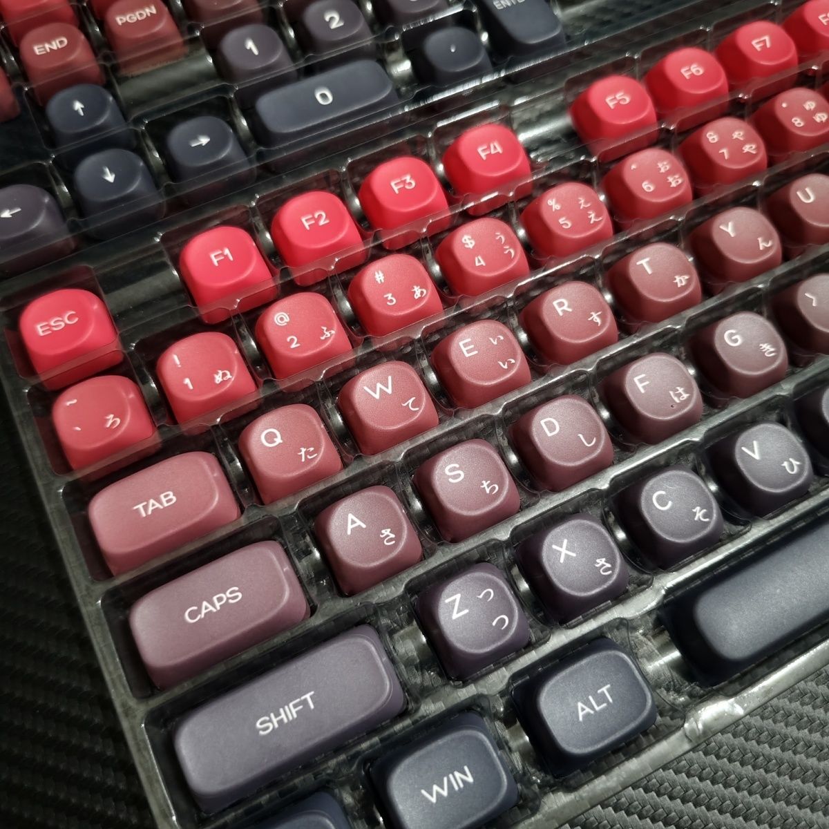 Gradient MOA Profile 120+ Keys Keycaps Set Canned