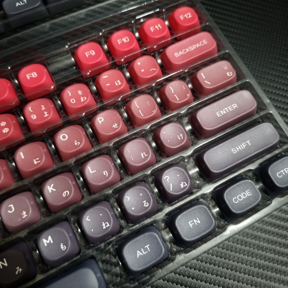 Gradient MOA Profile 120+ Keys Keycaps Set Canned