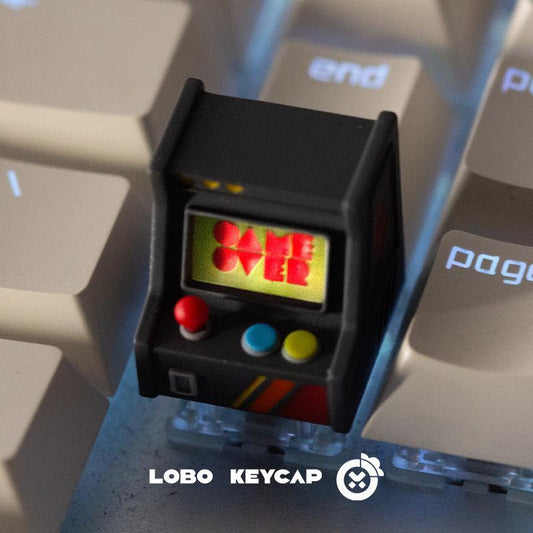 Mini Arcade Shinethrough Artisan Keycap