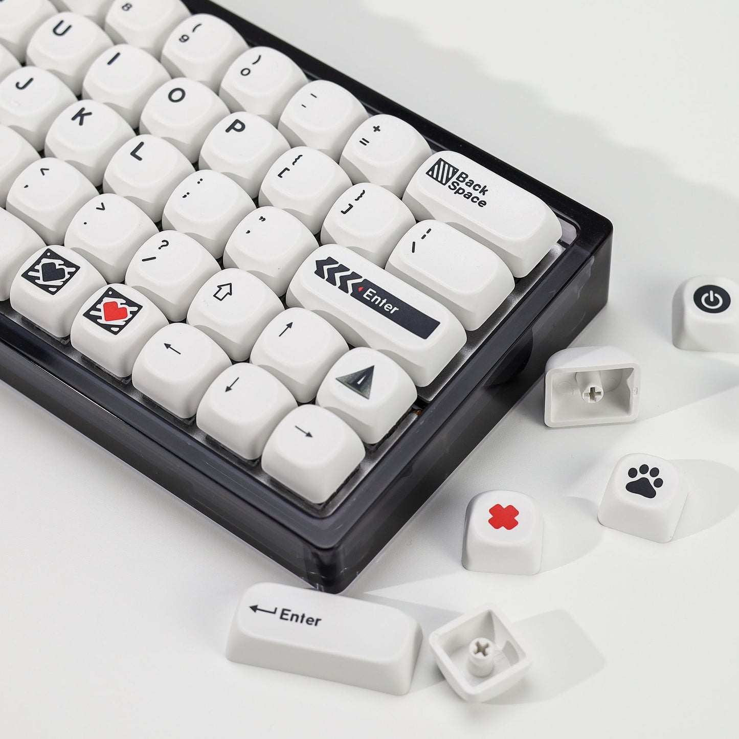 Offline Dino KOA Profile 120+ Keys PBT Keycaps Set