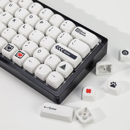 Offline Dino KOA Profile 120+ Keys PBT Keycaps Set