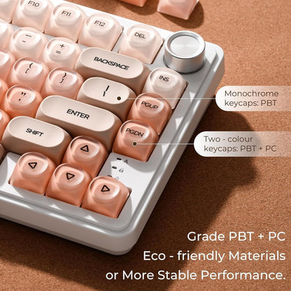 XVX Jelly Semi Transparent HOA Profile 120+ Keys Keycaps Set