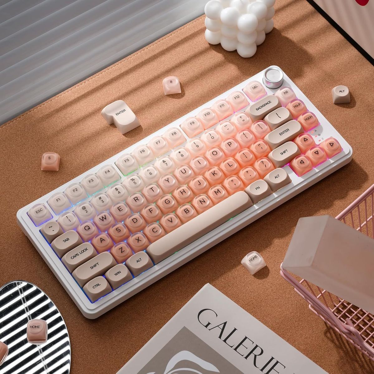 XVX Jelly Semi Transparent HOA Profile 120+ Keys Keycaps Set
