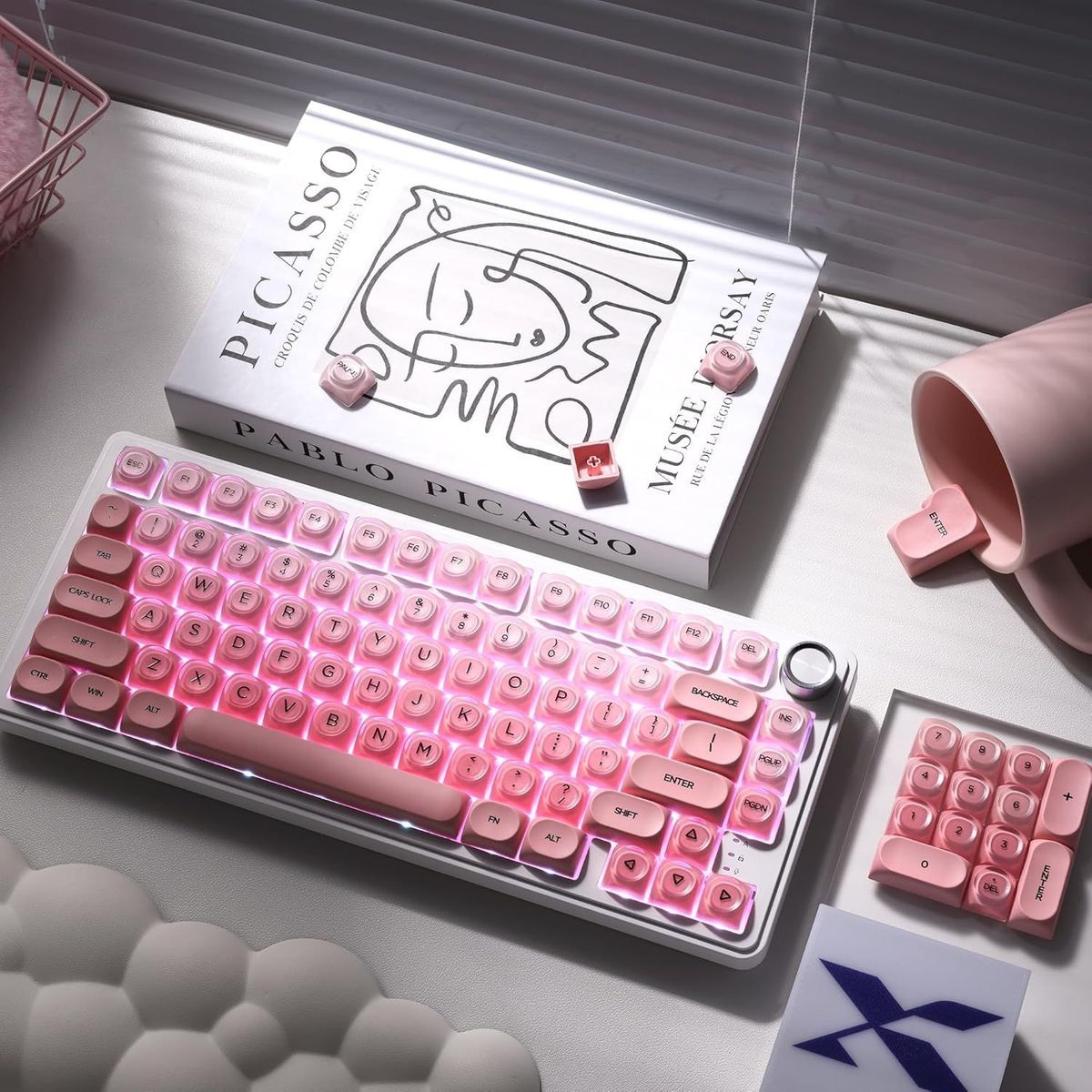XVX Jelly Semi Transparent HOA Profile 120+ Keys Keycaps Set