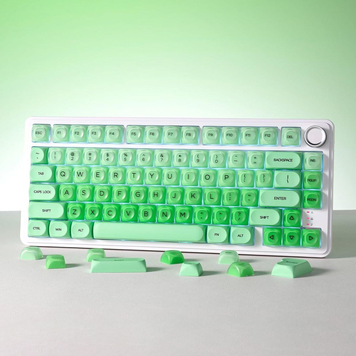 XVX Jelly Semi Transparent HOA Profile 120+ Keys Keycaps Set