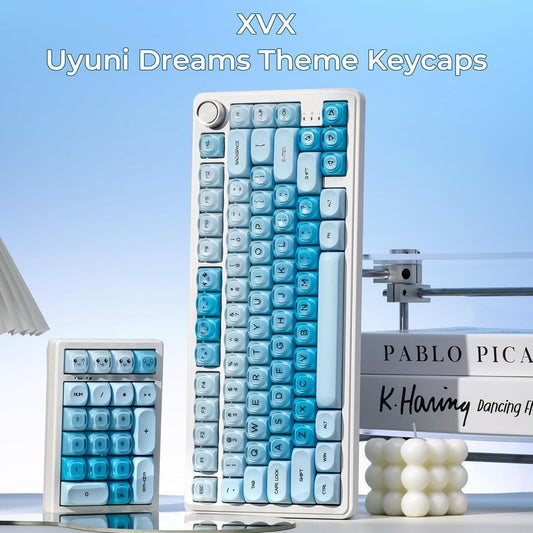 XVX Jelly Semi Transparent HOA Profile 120+ Keys Keycaps Set
